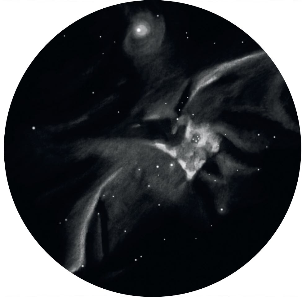 Drawing of M 42.
Rainer Mannoff