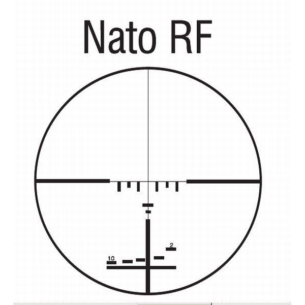 Nikko Stirling Riflescope Diamond Sportsman 10-50x60, NATO-RF