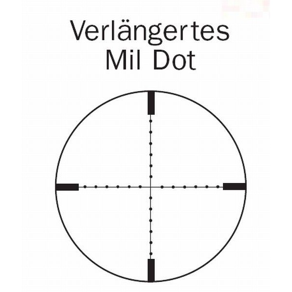 Nikko Stirling Pointing scope Nighteater 4-16x50, Mil Dot telescopic sight, illuminated