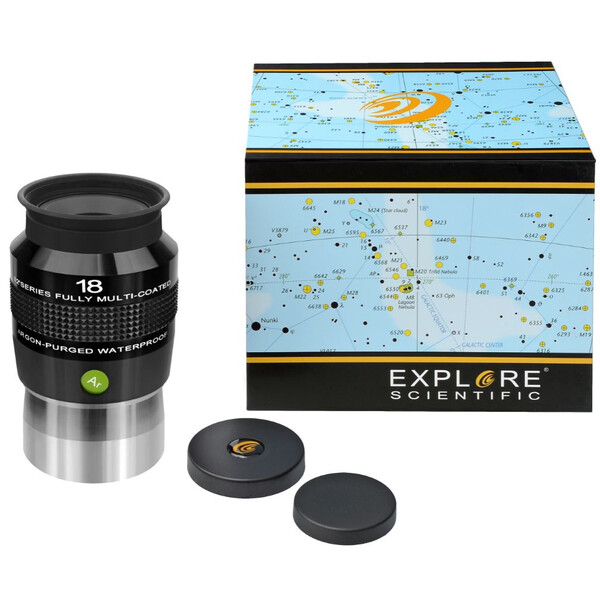 Explore Scientific Oculair 82° Ar 18mm 2"