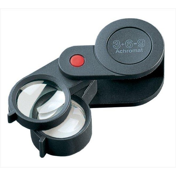 10X Magnification Plastic Magnifier with Strap
