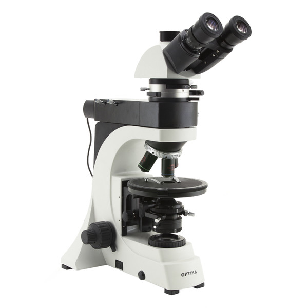 Optika B-500POL-I trinocular polarizing microscope, with Ergo head and X-LED illumination