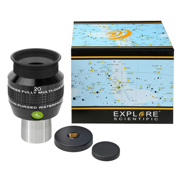 Explore Scientific Oculair 68°, Ar, 20mm, 1,25"