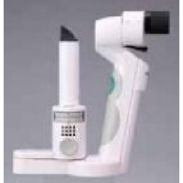 Kowa SL-17, hand-held slit lamp LED, pink