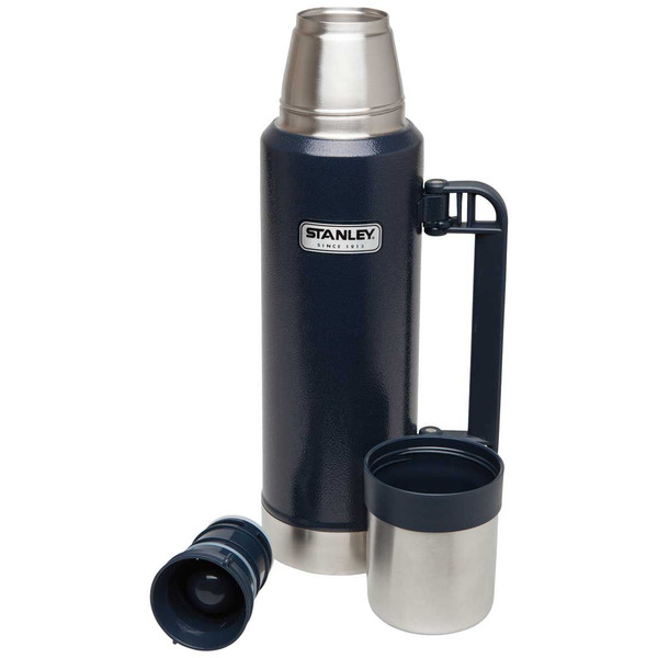 Stanley Classic Stainless Steel Vacuum Insulated Thermos Bottle, 1.1 qt
