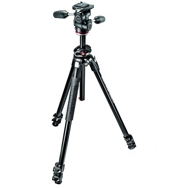 Manfrotto Treppiede Aluminio MK290DUA3-3W con testa 3 vie