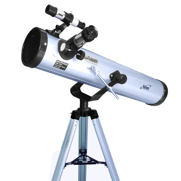 Seben 76/700 reflectortelescoop, spiegeltelescoop, astronomie, zoeker