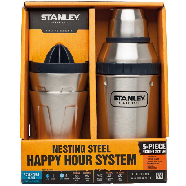 STANLEY Adventure Cocktail Shaker Set Stainless Steel Travel