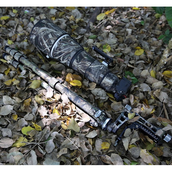 Leofoto Carbon tripod LS-365CEX Ranger mit Nivellierbasis + PG-1 Gimbal Full Camo