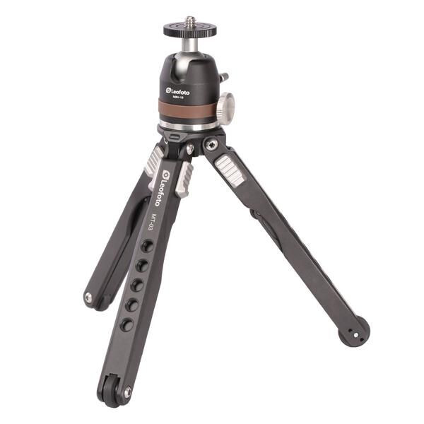 Leofoto Tabletop tripod MT-03+MBH-19