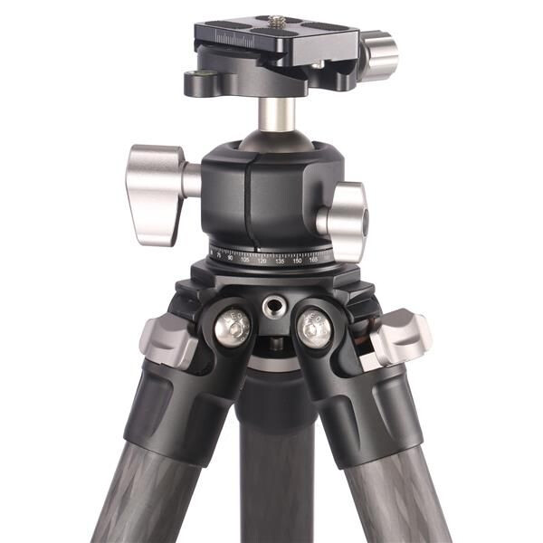 Leofoto Carbon tripod LS-284C Ranger + Ballhead LH-30 + 2segmentige Mittelsäule DC-282C