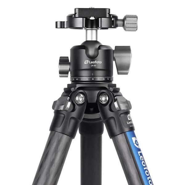 Leofoto Carbon tripod LS-255C Ranger + Ballhead LH-30 + kurze Mittelsäule DC-252C