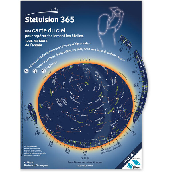 Stelvision Mapa estelar 365