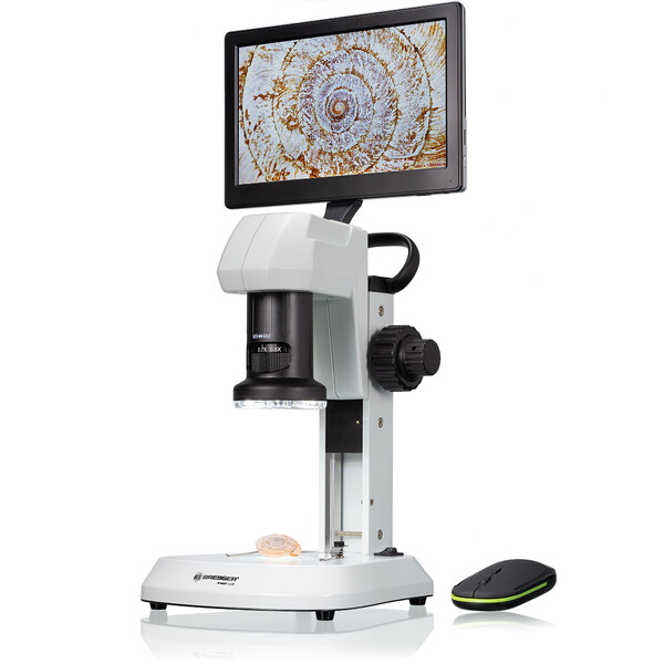 AL/DL, BRESSER Analyth 0.7x-4.5x, LCD LED, 5MP Mikroskop, screen,