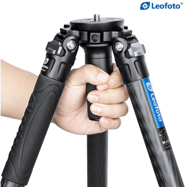 Leofoto Carbon tripod LVM-324C Manba mit Nivelliereinrichtung + Videoneiger BV-10