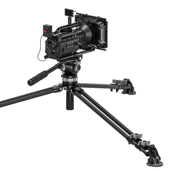 Leofoto Carbon tripod LVC-193 double tube + Video tilt head BV-15