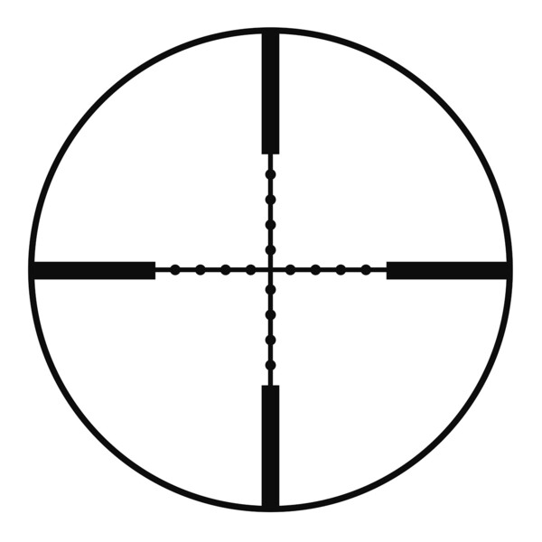 Vixen Riflescope 4-16x44, SF, Mil Dot, 1"