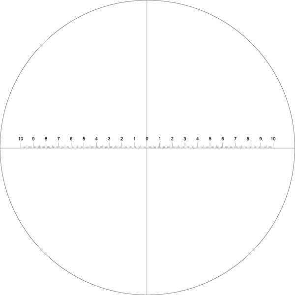 Levenhuk Objektträger zur Kalibrierung von Stereomikroskopen CSS1