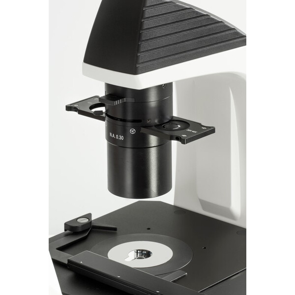 Kern Inverted microscope OCM 168, FL, PH, trino, Abbe-N.A.-0,3-Kondensor fix, 10x-40x, 5W LED, Al/Dl