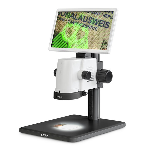 Kern Microscope OIV 345, digital, 0,7x-4,5x, LED, Al, HDMI