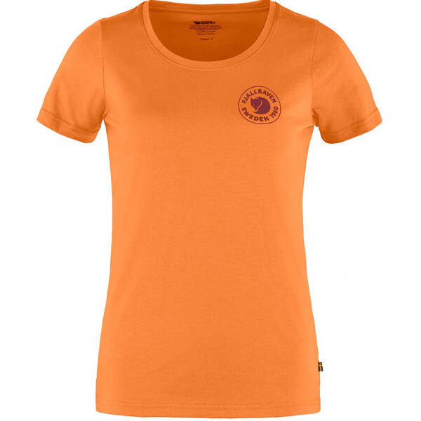 Fjällräven 1960 Logo T-Shirt W, 206 Spicy Orange, M