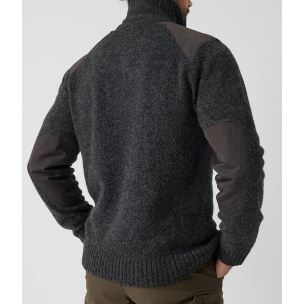 Fjällräven Koster Sweater M, 030 Dark Grey, S