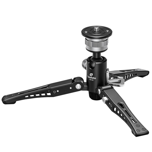 Leofoto Carbon monopod MF-324CL + Pan-tilt foot VD-04 + Video tilt head BV-10