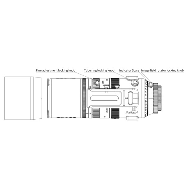 Askar Rifrattore Apocromatico Apochromatischer Refraktor AP 55/264 SQA55 OTA