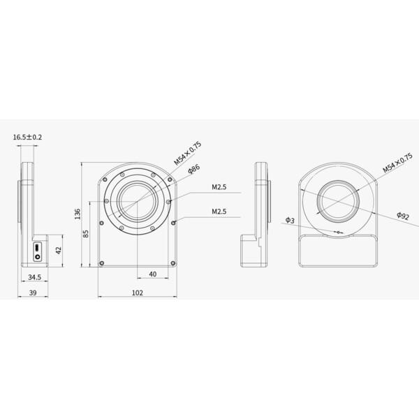 ZWO rotator  CAA