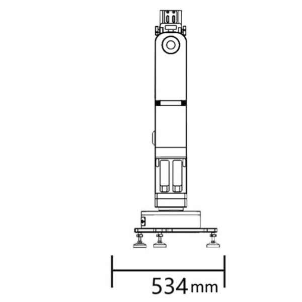 Montura iOptron Montierung HAZ130 Strain Wave Alt-AZ