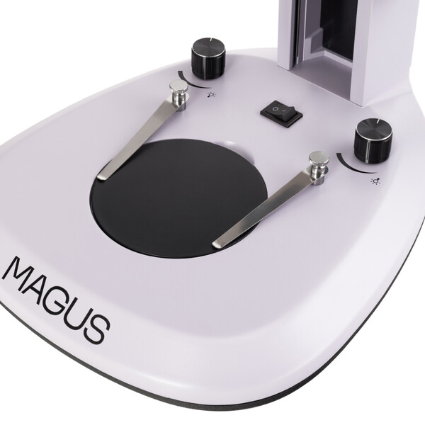 MAGUS Microscopio estereo 8B 6.5x-55x bino Greenough 3W LED