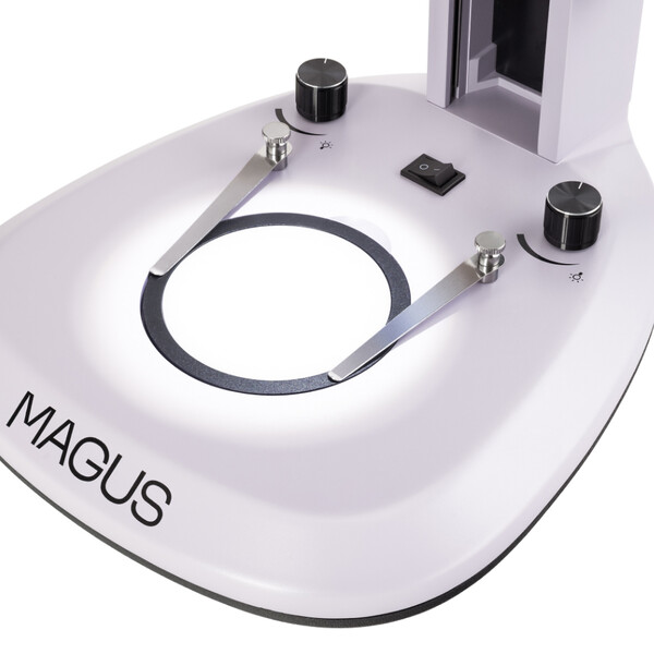 MAGUS Stereo microscope 8B 6.5x-55x bino Greenough 3W LED