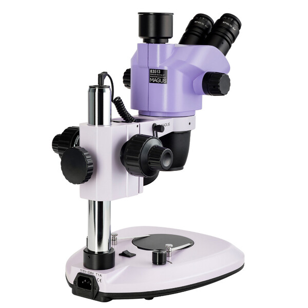 MAGUS Stereo microscope 8T 6.5x-55x trino Greenough 3W LED