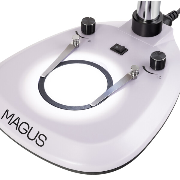 MAGUS Stereo microscoop 8T 6.5x-55x trino Greenough 3W LED