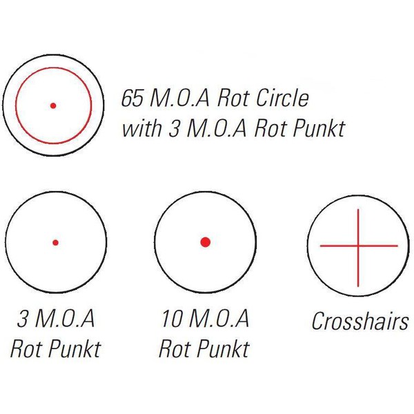 Bushnell Pointing scope Trophy 1x28, Red Dot, various reticles, illuminated