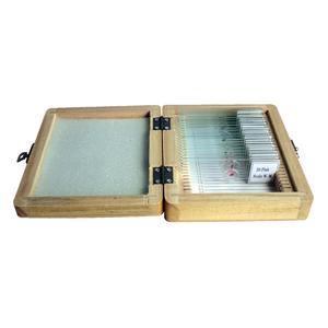 Omegon Prepared slide set, 20 slides in a wooden box