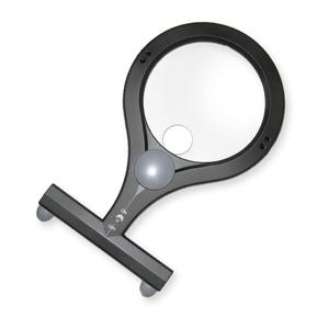 Carson 2X LED MagniLook magnifying glass, illuminated