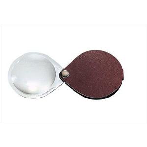 Eschenbach Magnifying glass Classic 30mm folding magnifier, burgundy red