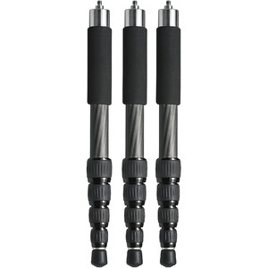 Novoflex 3x QuadroLeg C2253 Traveller carbon-fibre, 5-segment, tripod legs