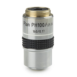 Euromex Objective IS.7700, 100x/1.25 oil immers., wd 0.13, PLPH,plan, phase, din160