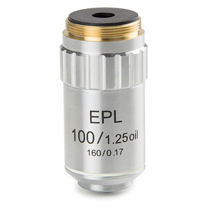 Euromex Obiettivo BS.7100, E-plan EPL S100x/1.25 oil immersion, w.d. 0.19 mm (bScope)