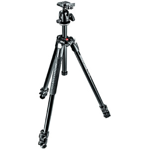 Trépied en aluminium Manfrotto MVH500AH,190X Alu Video Kit