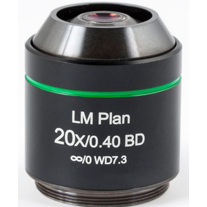 Motic Obiettivo LM BD PL, CCIS, LM, plan, achro, BD 20x/0.4 w.d.7.3mm (AE2000 MET)