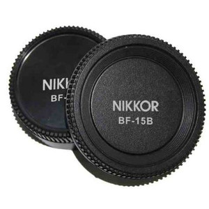 Pixel Dust covers Lens Rear Cap BF-15L + Body Cap BF-15B for Nikon