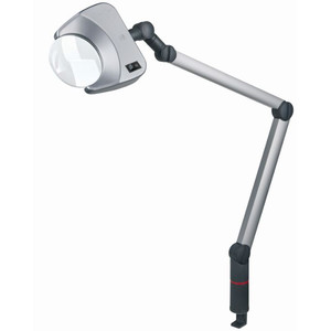 Schweizer Magnifying lamp Tech-Line LED Bifo 2700K, 2x/3X, Ø120/31.5mm, bifocal, biconvex