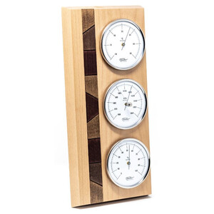 Fischer Real wood weather station natural beech