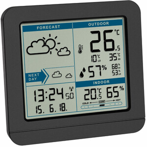 TFA Estación meteorológica Weather station Sky black