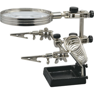 Carson 2X LED MagniLook magnifying glass, illuminated