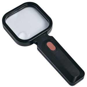 Carson 2X LED MagniLook magnifying glass, illuminated