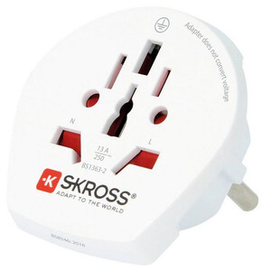 Skross Trasformatore Reiseadapter World to Europe